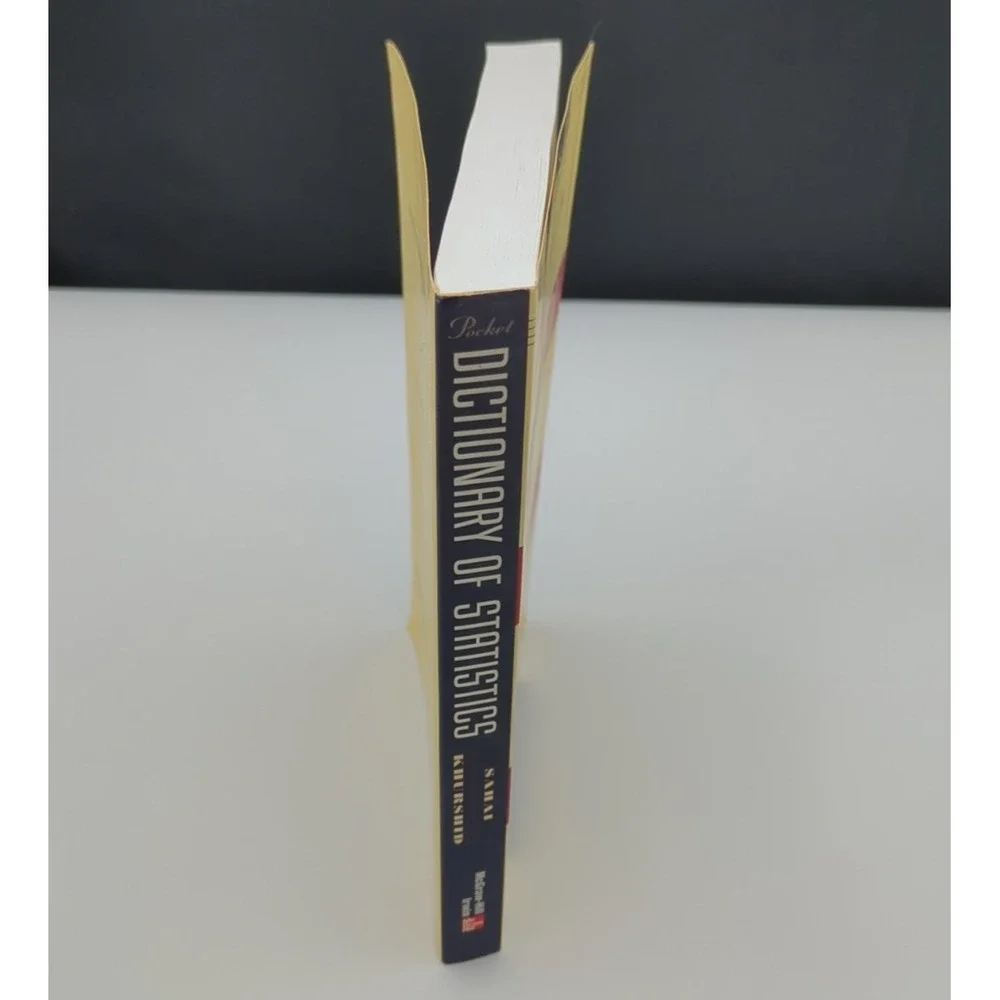 Pocket Dictionary of Statistics by Anwer‎ Khurshid and Hardeo Sahai (2001, Trade